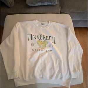Tinkerbell Adult Sweatshirt